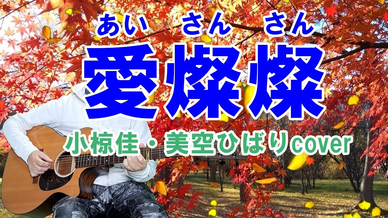 愛燦燦 / 小椋佳・美空ひばりcover / ギター弾き語り/ 昭和の名曲