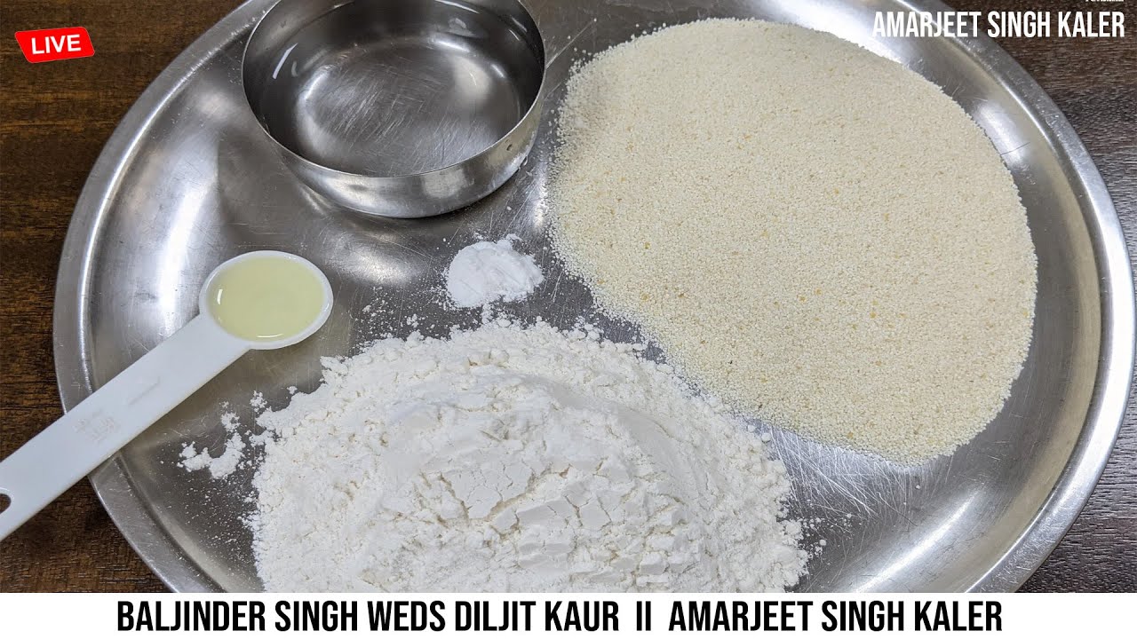 LIVE Atta Pani Baljinder Singh Weds Diljit Kaur  II  Amarjeet Singh kaler || DTV Punjabi