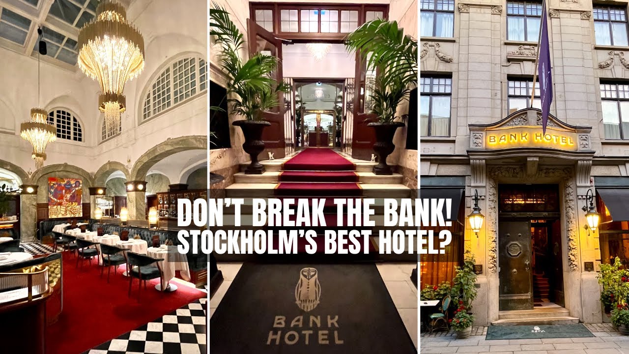 Things to do in STOCKHOLM SWEDEN converted art deco Bank Hotel Stockholm 3/3