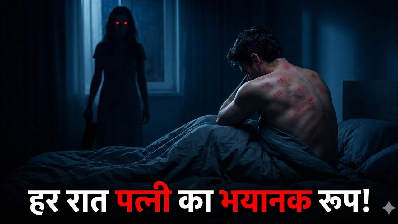 ​हर रात पत्नी का भयानक रूप!(Wife's terrible form every night!)