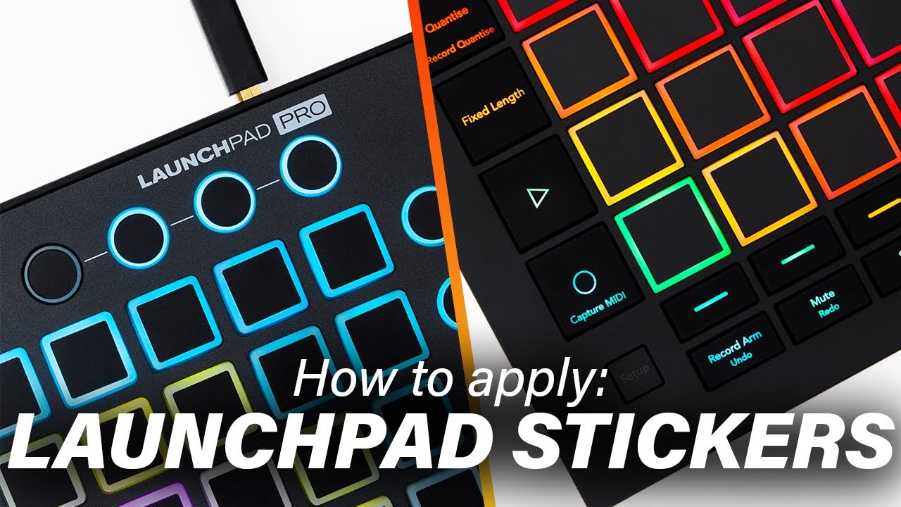 How to apply Launchpad Stickers