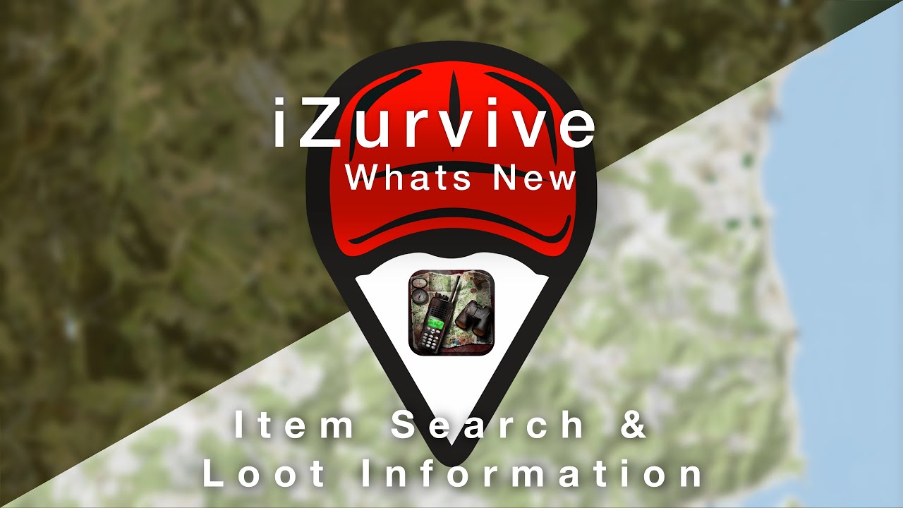 Whats new in #iZurvive - Item Search & Filter