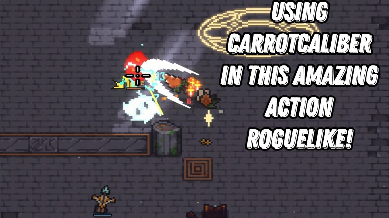 PIXEL ACTION ROGUELIKE IS AMAZING! CARROTCALIBER!!! Sephiria