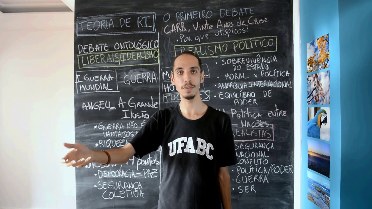 Primeiro Debate de RI: Idealismo x Realismo