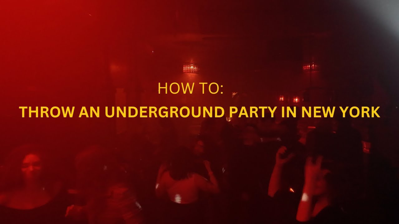 Let's Throw a Rave in BROOKLYN (Exploring Brooklyn's Underground Music Scene)
