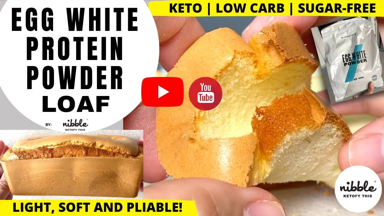 Egg White Protein Powder Loaf