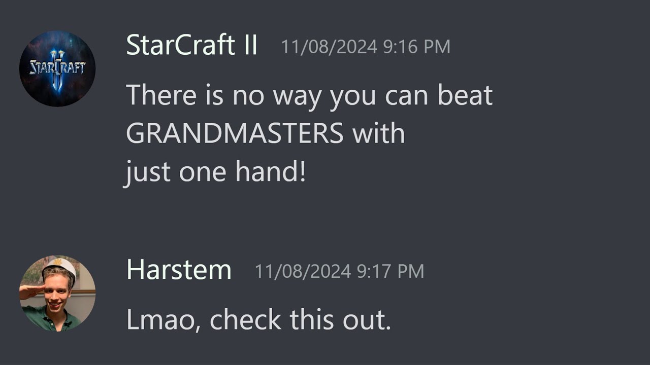 Cheesing Grandmasters With ONE Hand