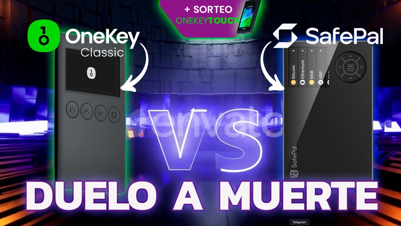 🥊 #Safepal S1 vs #Onekey Classic hardwallet cripto [COMPARATIVA 2023]