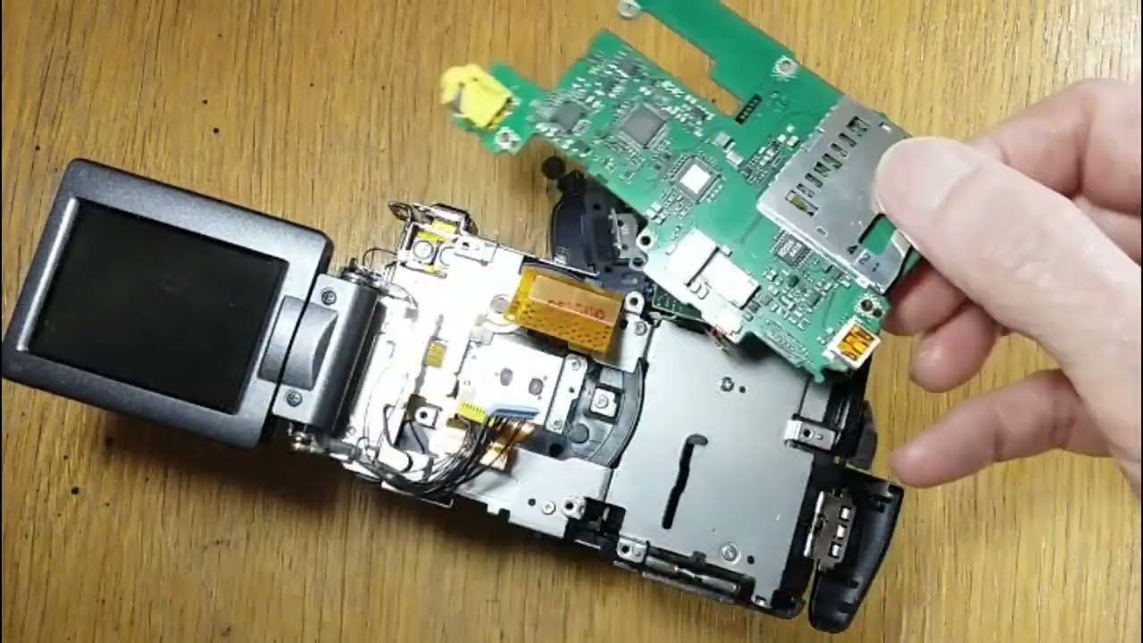 Canon S3IS ремонт затвора