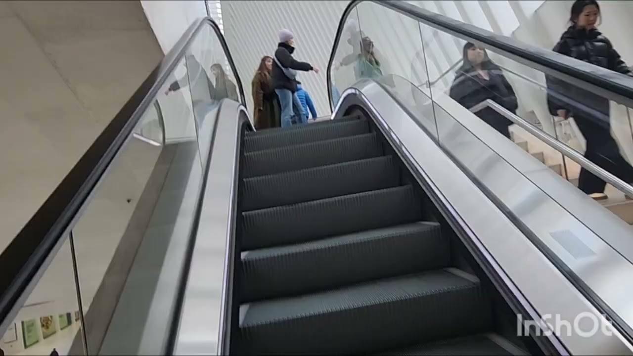Talking Otis Escalators At World Trade Center In NYC, NY