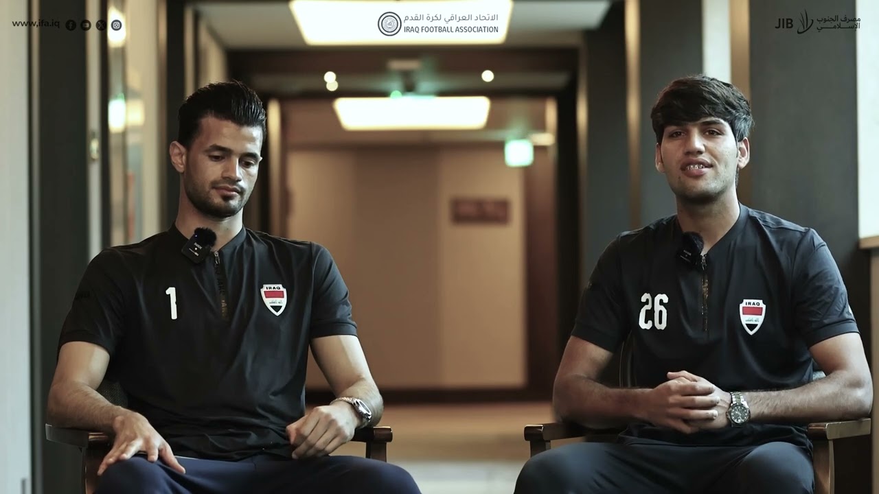 لاعبا منتخبنا الوطني .. مصطفى سعدون و الحارس محمد صالح.. وجهاً لوجه.