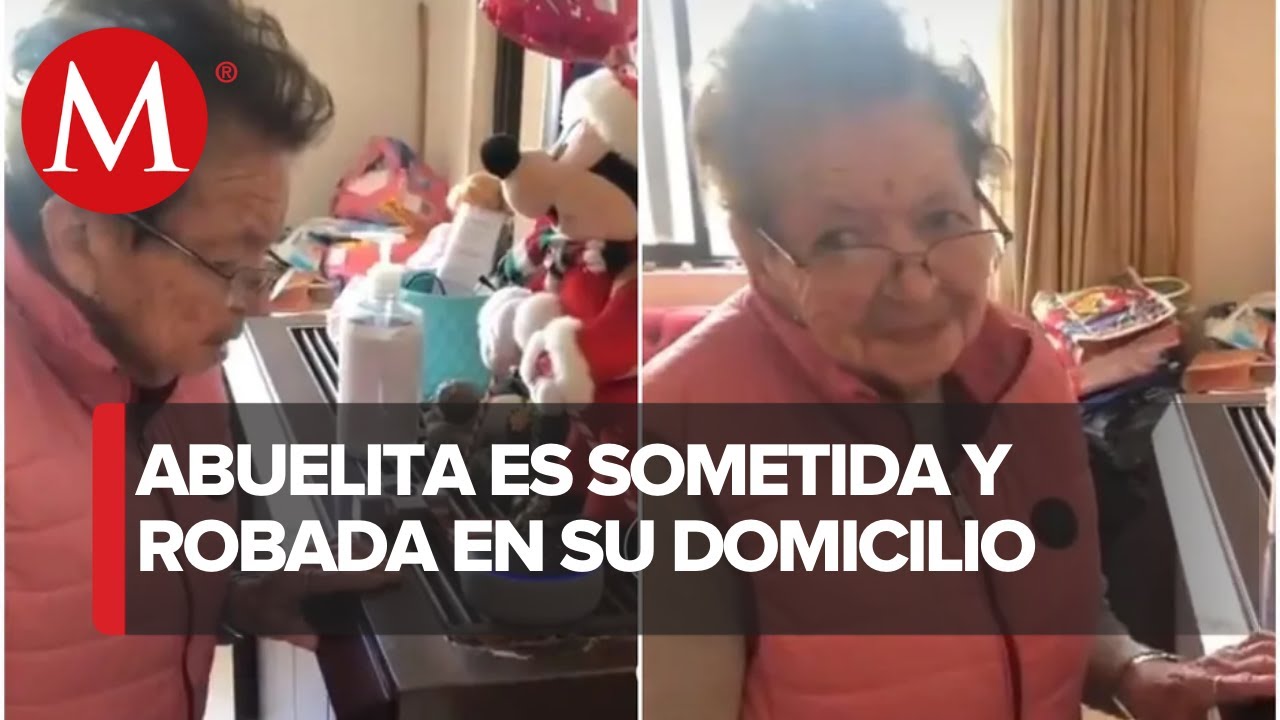 Abuelita sometida en San Luis Potosí, es la misma que reacciona a Alexa