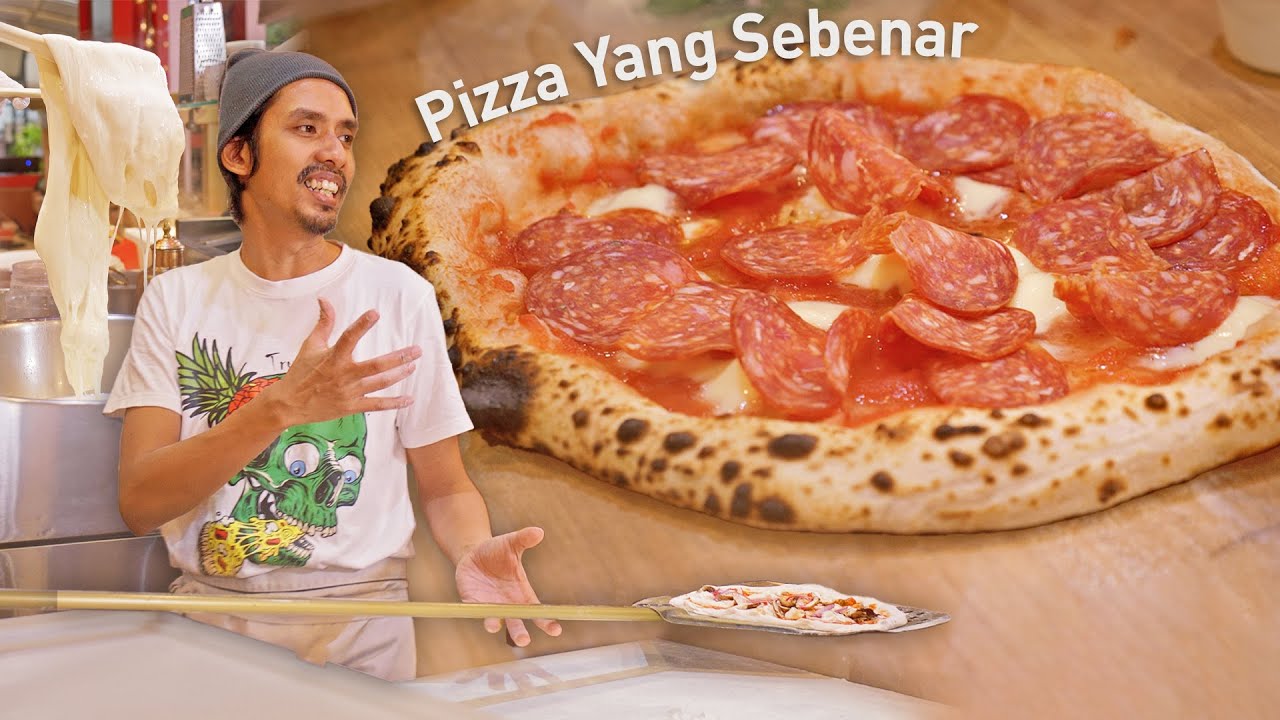 Orang ITALI Pun Makan Pizza Di Sini. Pizza Neapolitan Guna Keju MOZARELLA Buatan Sendiri.