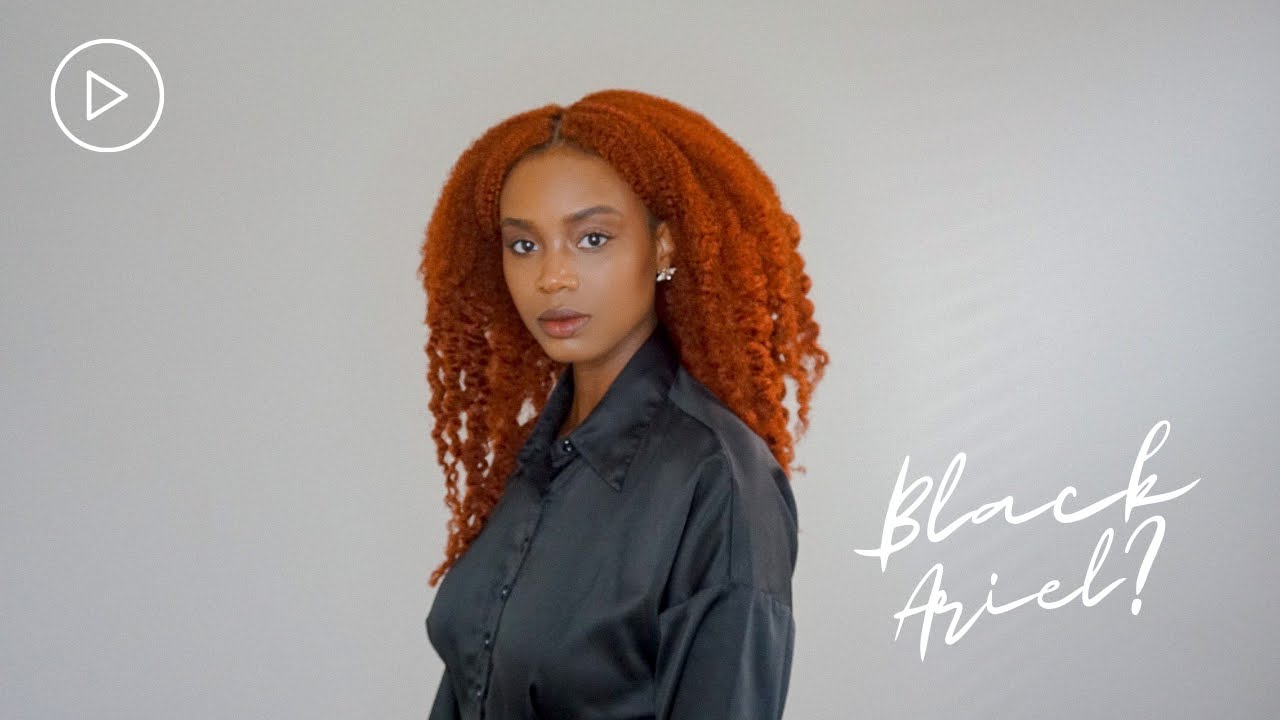 Ginger Crochet Braids On Darker Skin? | Type 4C/4B Hair