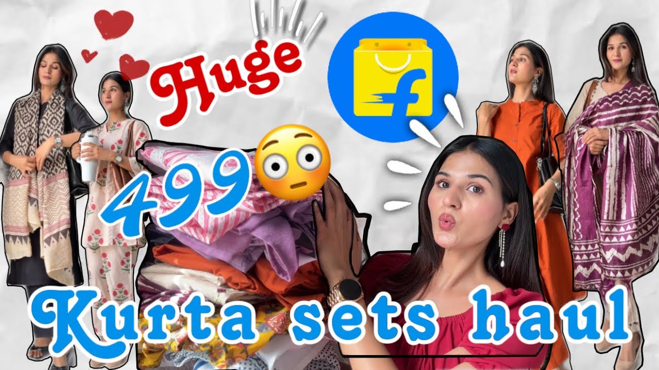 Office/College Wear Kurta Sets Haul From Flipkart Under Rs.999😱Swati Rathi #flipkart #kurtaset