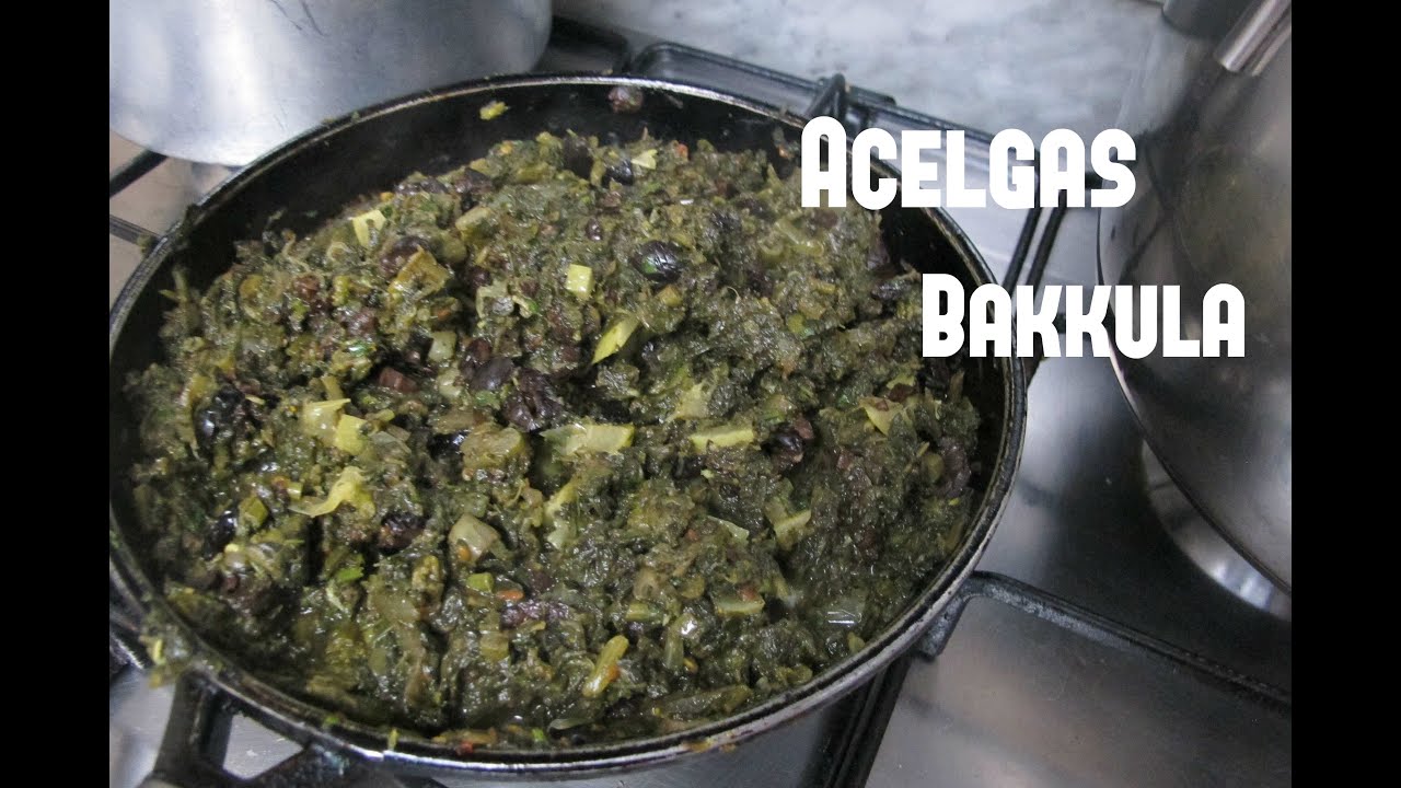 Acelgas ❤ Bakkula - Al estilo marroqui - Maryam TOB