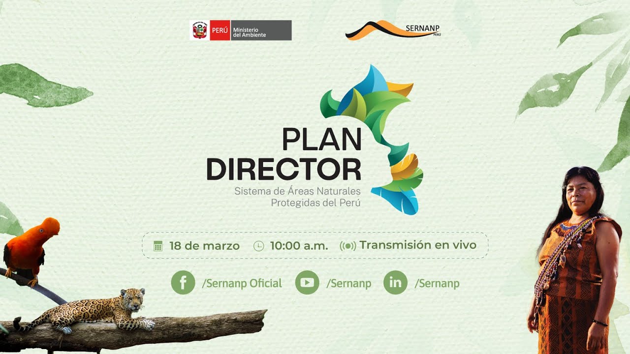 Ceremonia de Presentación del Plan Director de las Áreas Naturales Protegidas