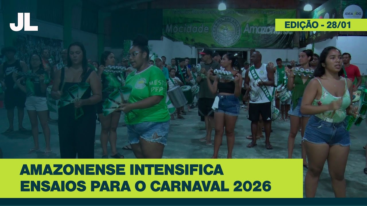 Amazonense intensifica preparação para o Carnaval Santos 2026 | JCL