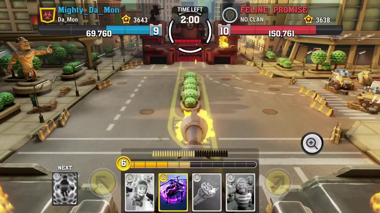 Mighty Battles A.I Destruction their units where three times stronger squad crate awarded