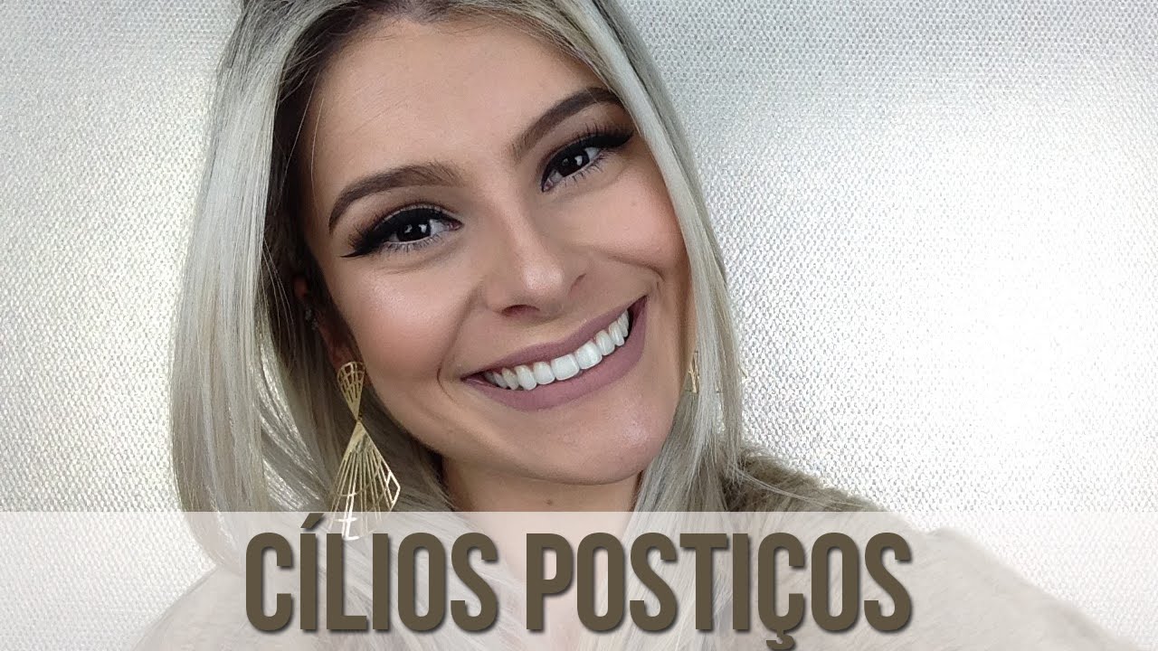 Como colar cílios postiços | #dicadaDay