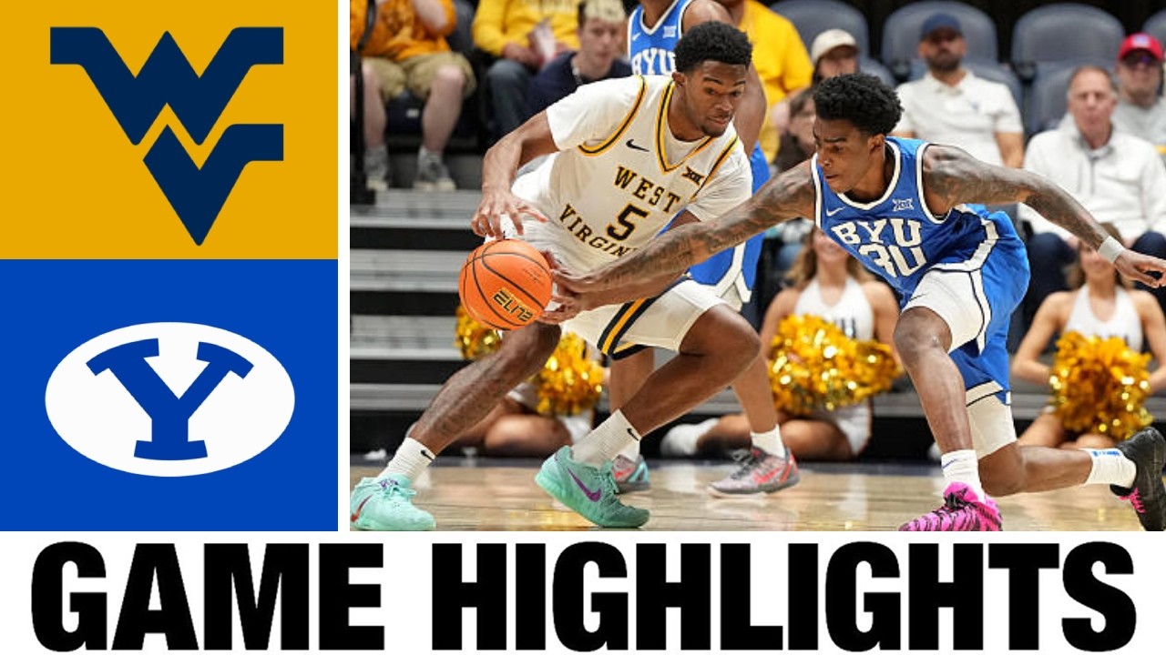 #19 BYU vs West Virginia Highlights | Men's Basketball | College Basketball 2026