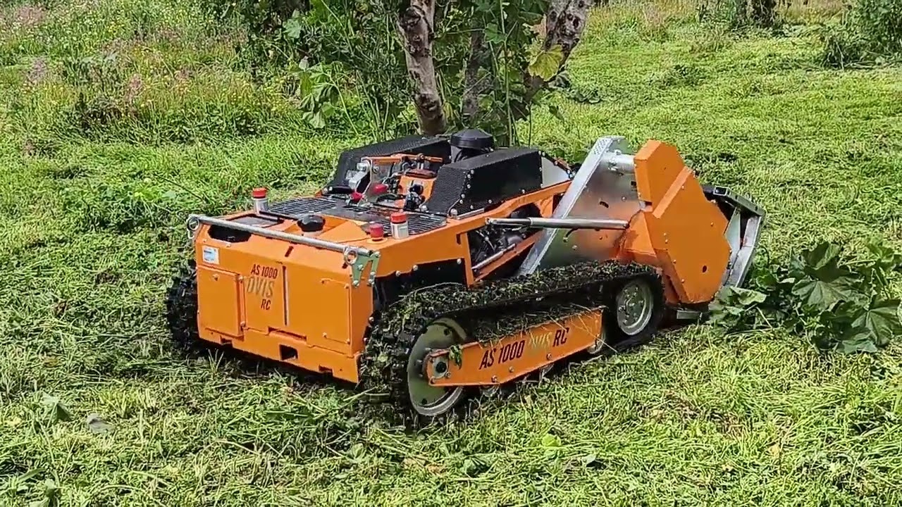 Καταστροφέας OVIS 1000 RC σε ελιές στη Μεσσηνία