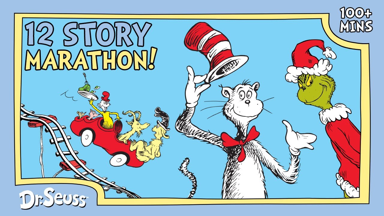Mega Dr. Seuss Storytime Marathon! | Official Read-Along | 120+ Mins | Dr. Seuss