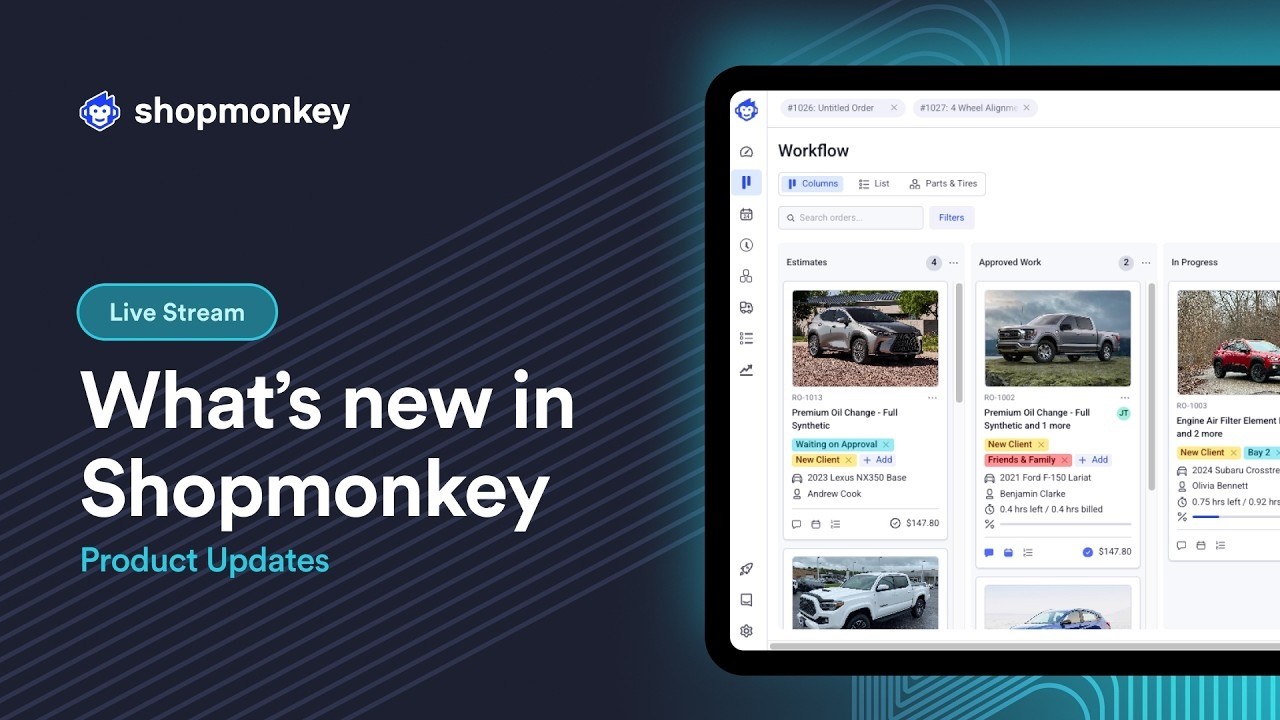 Что нового в Shopmonkey? | Последние функции и обновления | 1 квартал 2026 г.