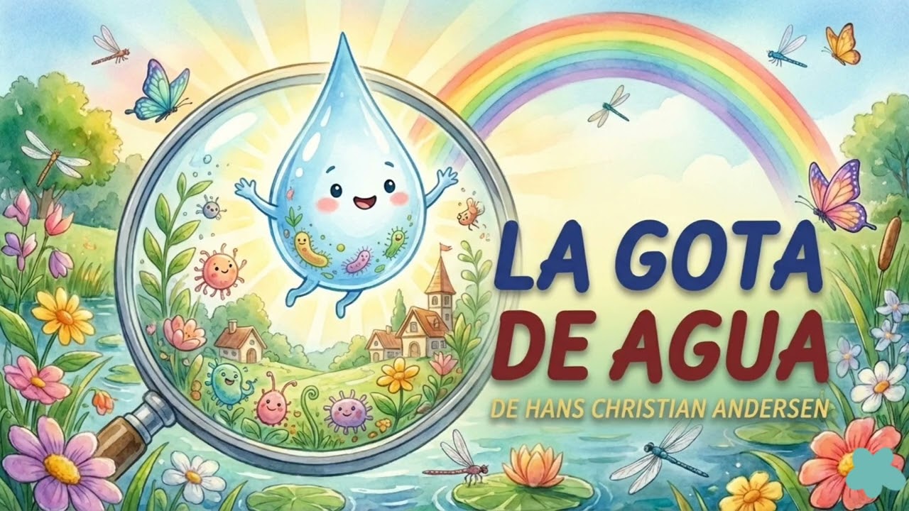 Cuento Para dormir: La gota de Agua: Hans Christian Andersen 