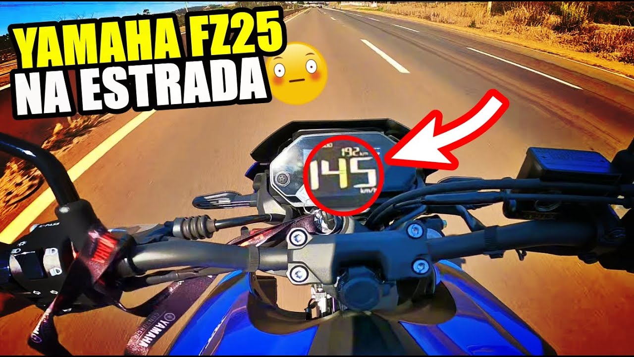 😱 A YAMAHA FZ25 me surpreendeu na rodovia!