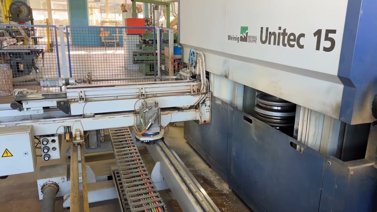 WEINIG Unimat 23 EL/Unirex/Unitec 15/Univar 15 Window Produc