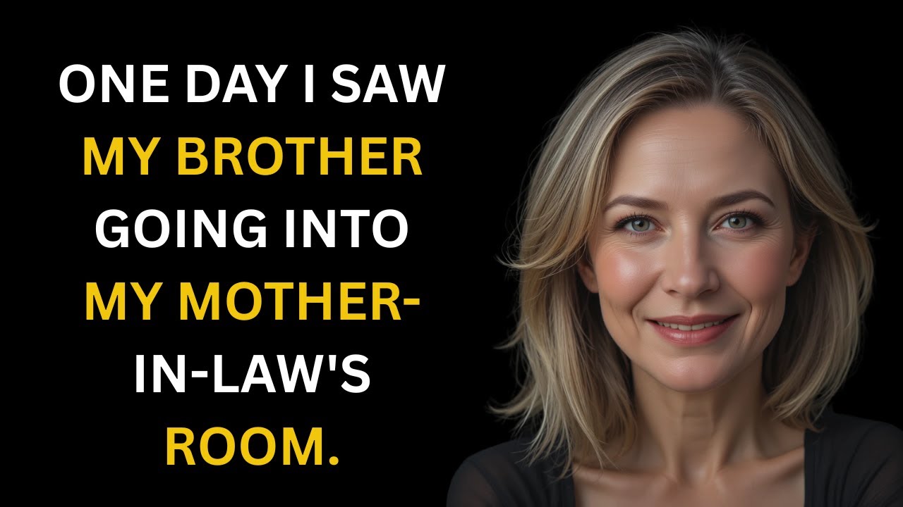 AFTER DINNER, I TOOK MY MOTHER-IN-LAW HOME AND MADE SURE SHE WAS COMFORTABLE...A TRUE INFIDELITY