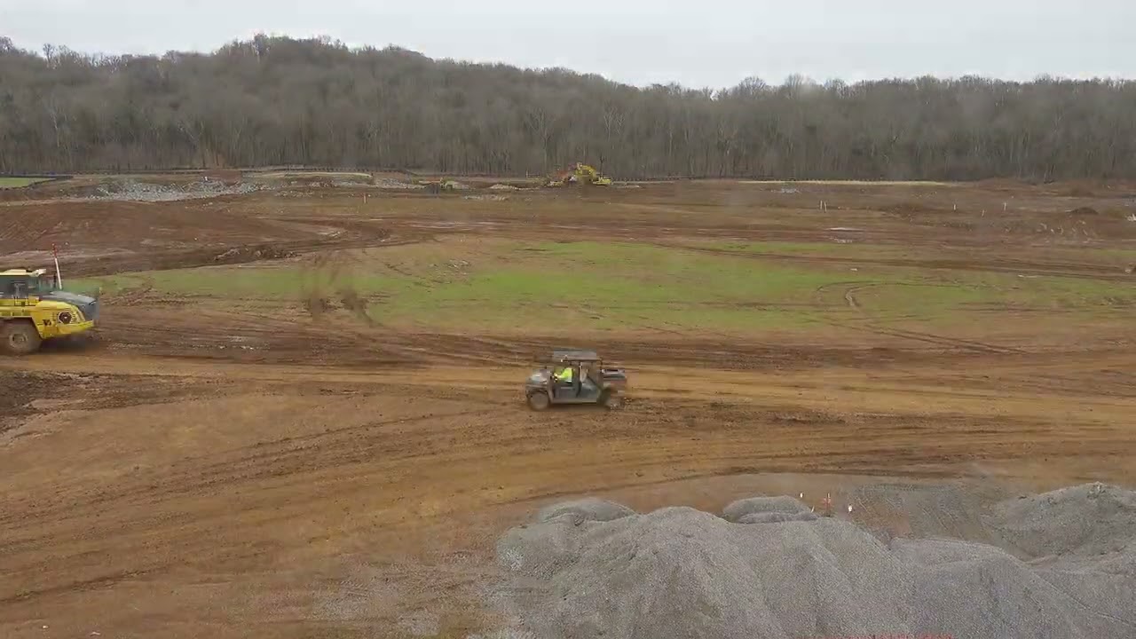 Firefly Irrigation Lake Construction Time Lapse