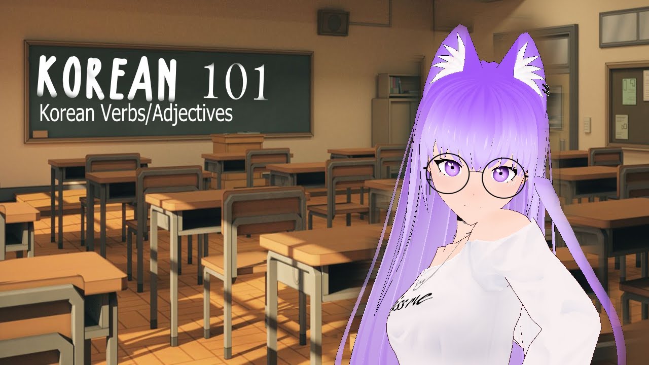 Study Korean with Me Today Korean Verbs and Adjectives// Korean 101 feat. Duolingo