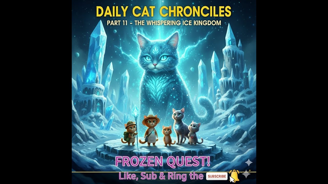 the-cutest-cat-family-ever-daily-life-funny-antics-CatFamily-Part11-The-War-of-Eternal-Ice