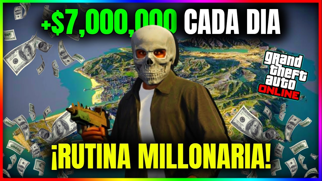 Como HACER $7,000,000 Cada DIA en GTA 5 Online! 2025 (Completamente SOLO) RUTINA MILLONARIA
