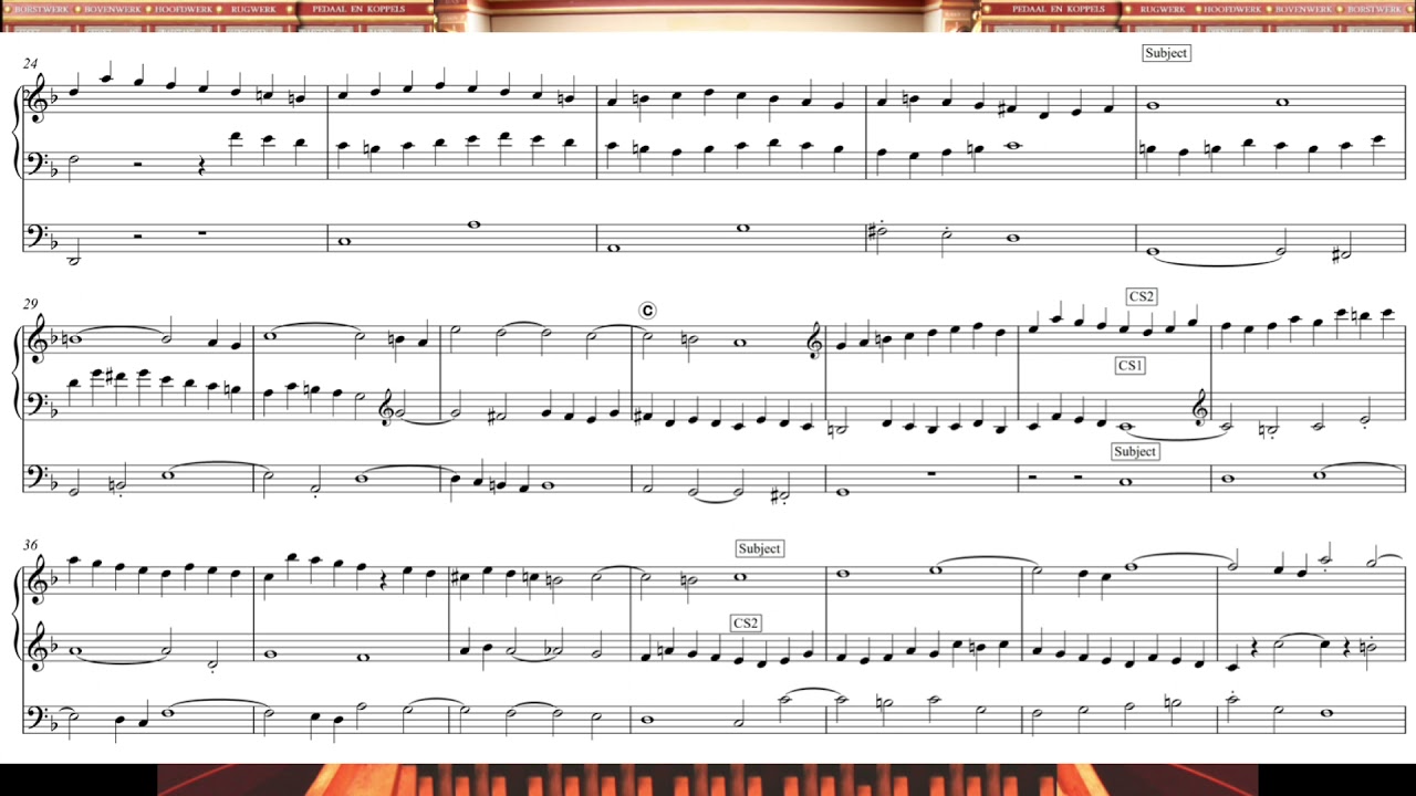 Fuga in tempore coronae - Score