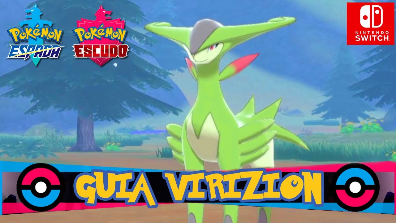 GUIA - Como conseguir a Virizion Huellas & Localización Pokémon Espada y Escudo Nintendo Switch