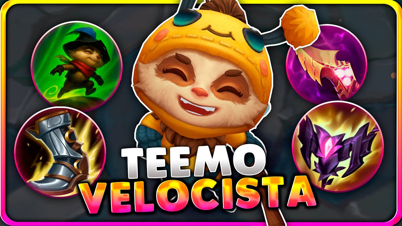 🤮¡ASÍ ES el *NUEVO TEEMO VELOCISTA* que HACE VOMITAR a SION con +0006 VIDA! (REVIENTA Y ESCAPA)