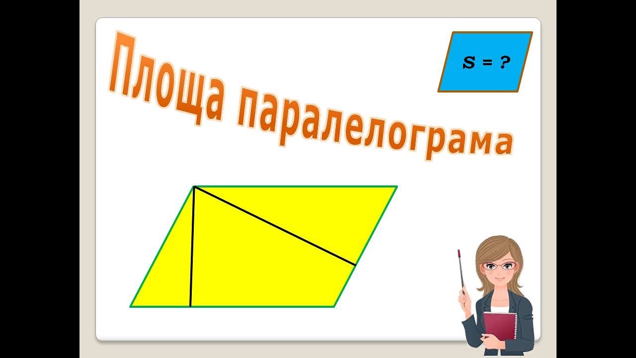 Площа паралелограма