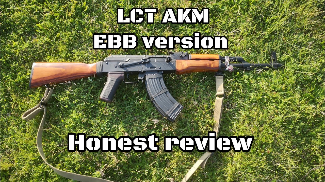 AKM from LCT electric blowback version, review, shooting test.