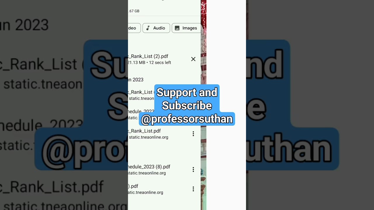 TNEA 2023 RANK LIST DOWNLOADING PROCEDURE #tnea2023 #trending #tneacounselling #tnea #results #hsc