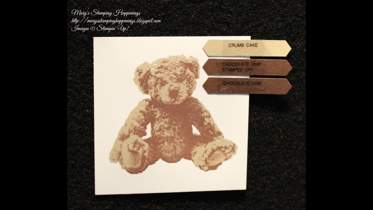 Baby Bear Photo Realistic Stamping