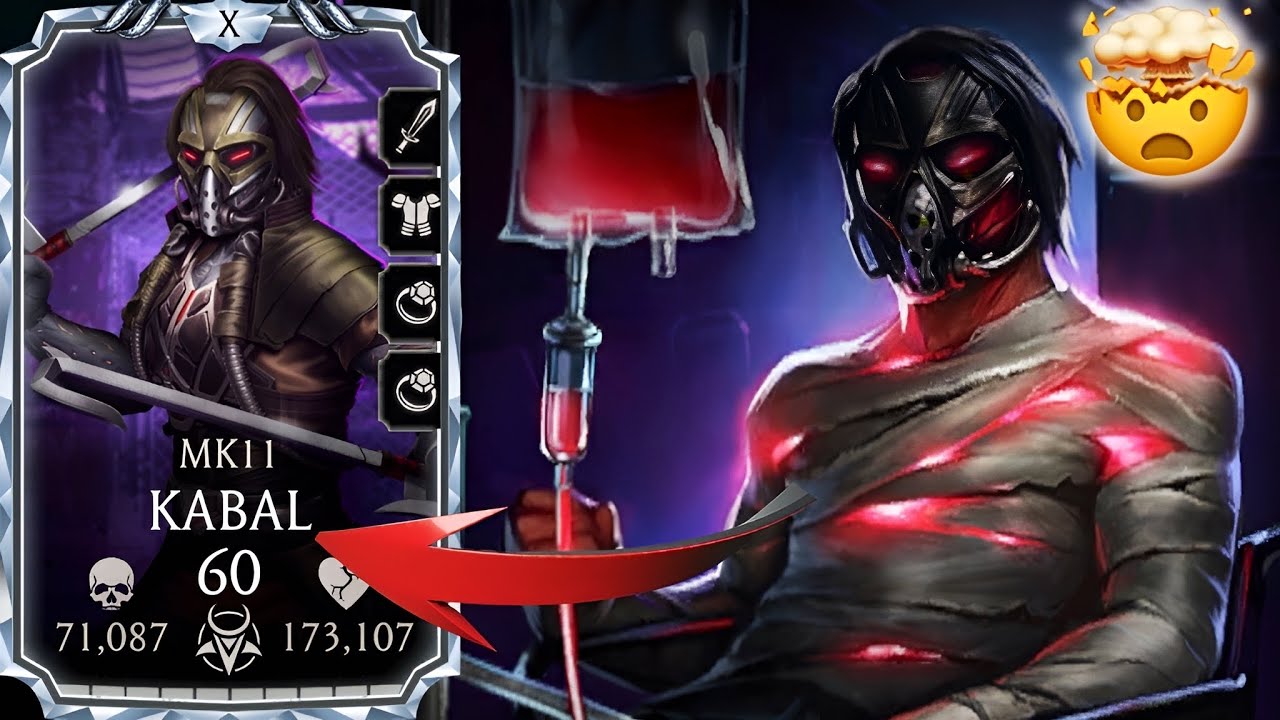 MK11 Kabal is a Crazy Character in Mortal Kombat Mobile| Rebirth (Liquid & Hooks) Make More Stronger