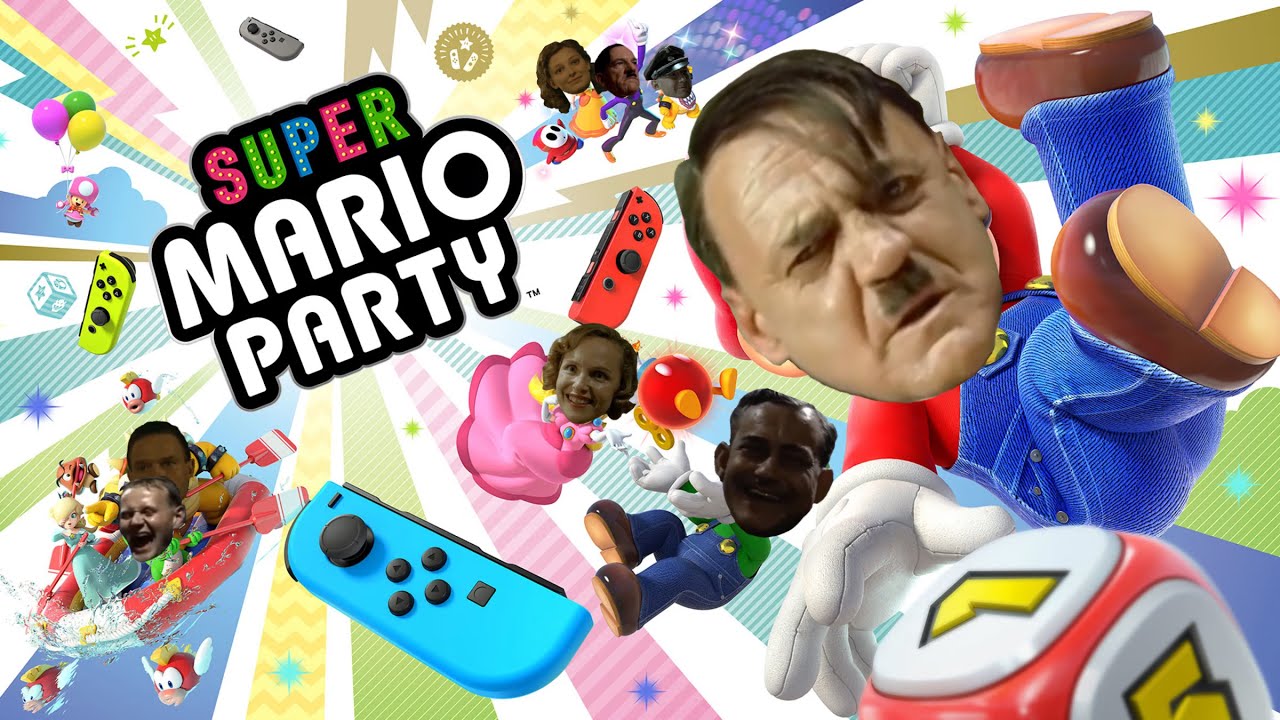 Hitler Plays Super Mario Party