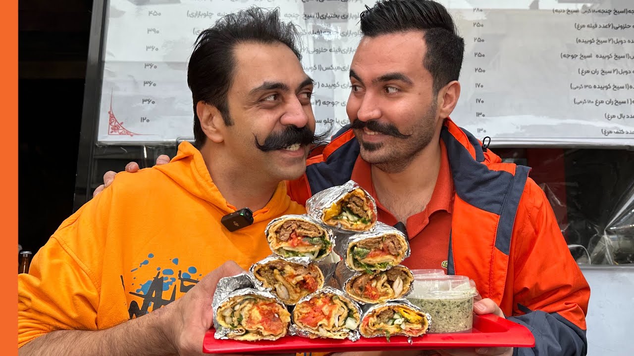 لذیذترین چلو بازاری و لقمه کباب در🤤🍅 آقای کباب خانوم جوجه🐥