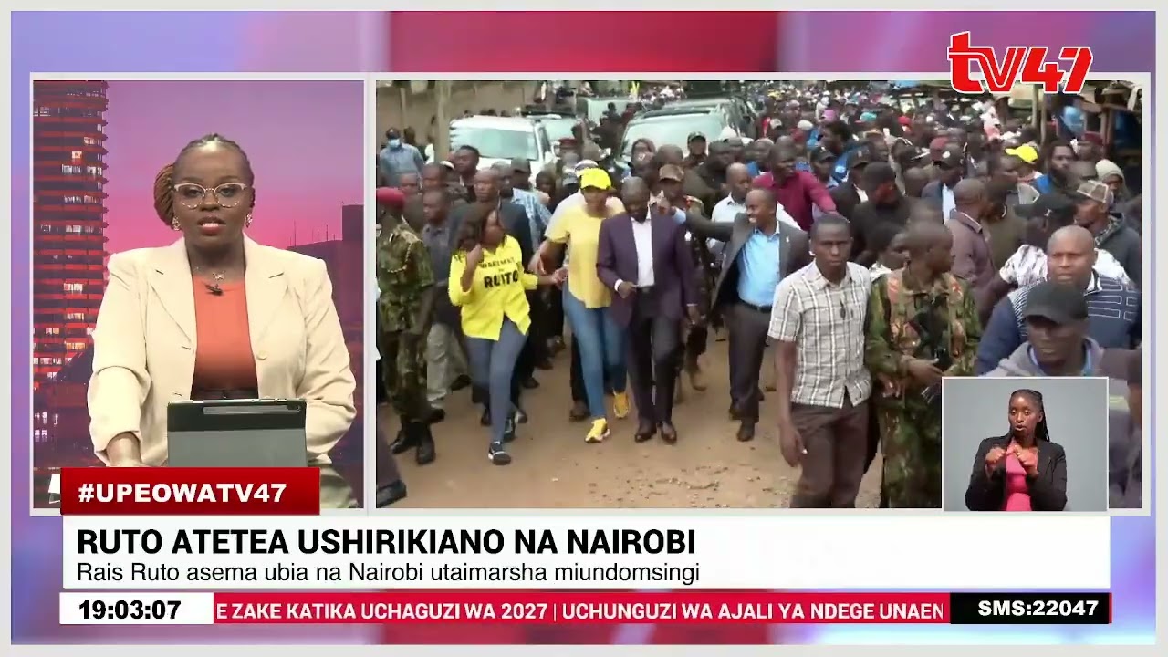 Rais ahutubia mikutano ya hadhara jijini Nairobi