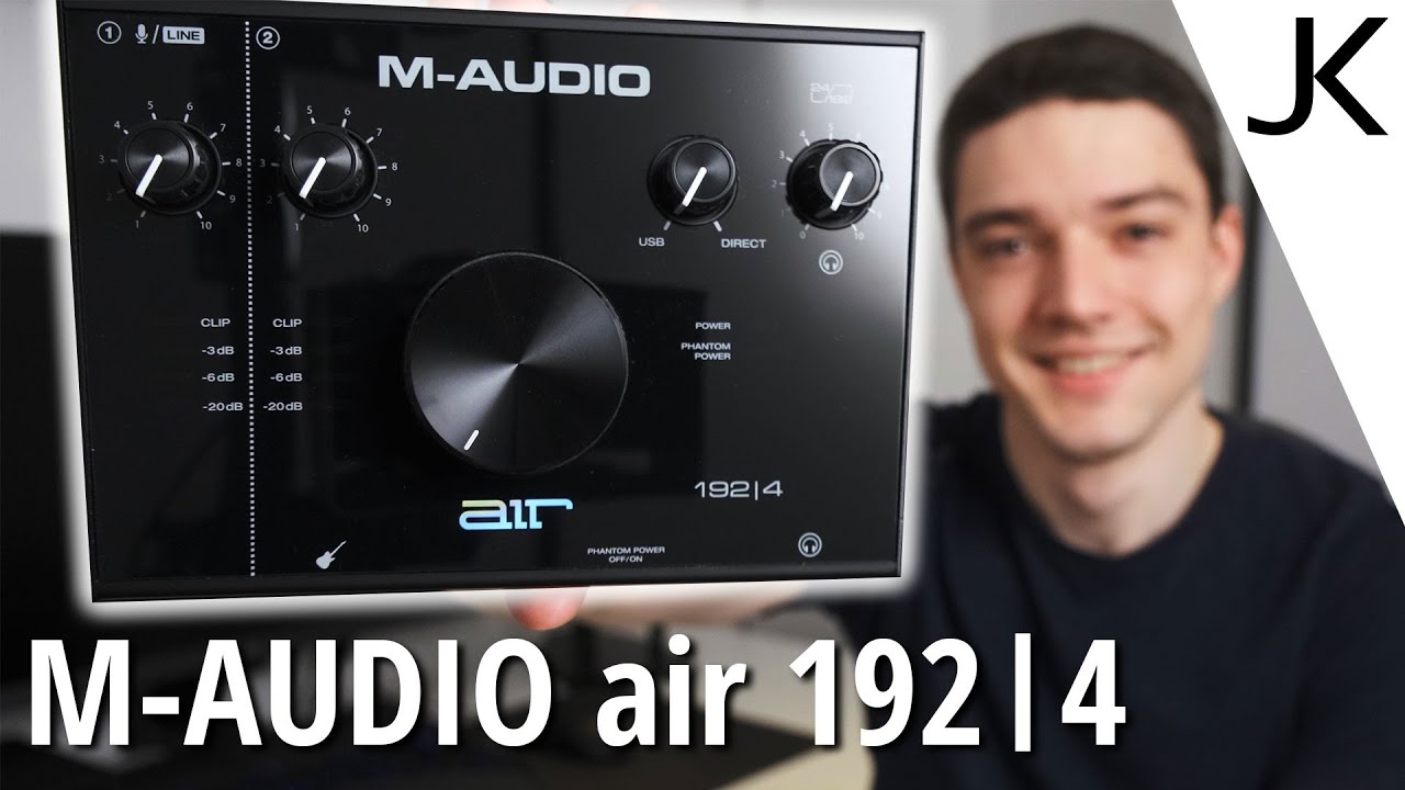 M-AUDIO AIR 192|4 USB аудиоинтерфейс - ОБЗОР (измерение качества звука)
