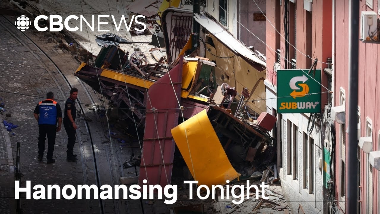 2 Canadians missing after deadly Lisbon rail derailment | Hanomansing Tonight