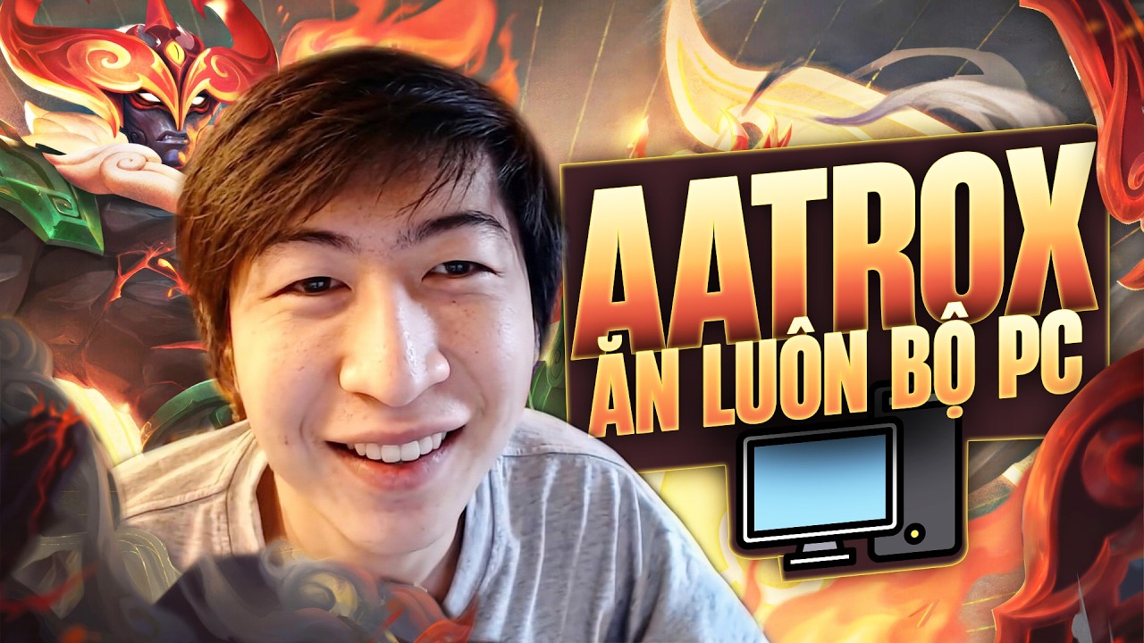 AATROX IN XIAOCHAOMENG'S HANDS MADE A BET TO WIN THE COMPUTER IF HE LOST TO DR. MUNDO, AND HERE'S...